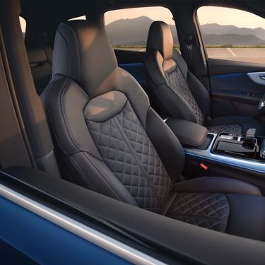 Foto del interior del Audi Q7 SUV. 